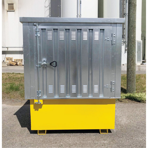 Couvercle rigide en acier Ultra-IBC, 71,1" lo x 83,1" la x 66,3" h, Capacit&eacute; de charge 5640 lb Seagulf Marine Industries Inc.