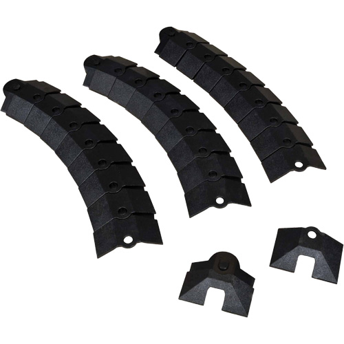 Grand Ultra-Sidewinder Cable Protection System avec capuchons, 34" x 13,6" x 2,1", 260 lb (0,13 tonnes) Seagulf Marine Industries Inc.