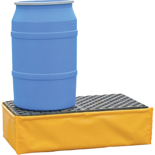 Ultra-Spill Pallet flexible, 2 barils, Capacit&eacute; de d&eacute;versement 66 gal. US, 48" x 24" x 14" Seagulf Marine Industries Inc.