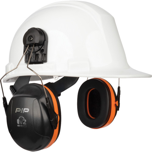 Coquilles antibruit passives V2 Dynamic, Fixation pour casque, 24 NRR dB Seagulf Marine Industries Inc.