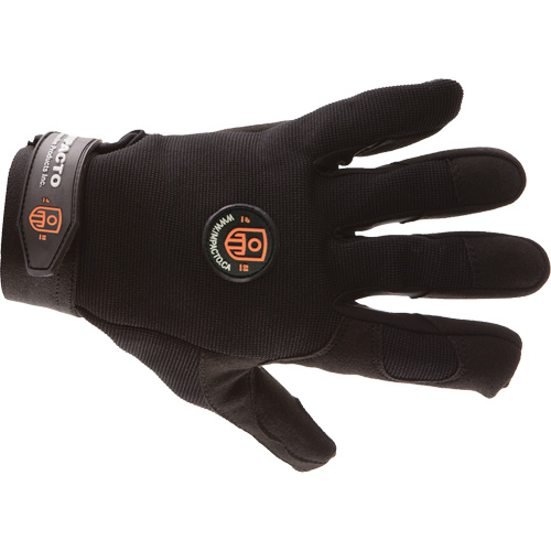 Gants de m&eacute;canicien anti-chocs, 7/Petit, Paume en Synth&eacute;tique/Su&egrave;de, Poignet &eacute;lastique/Boucle et crochet Seagulf Marine Industries Inc.