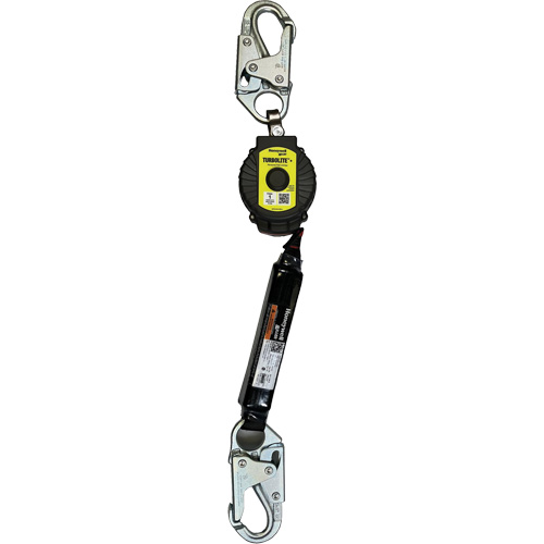 Limiteur de chute personnel TurboLite+ Miller, 6', Sangles, Stationnaire Seagulf Marine Industries Inc.