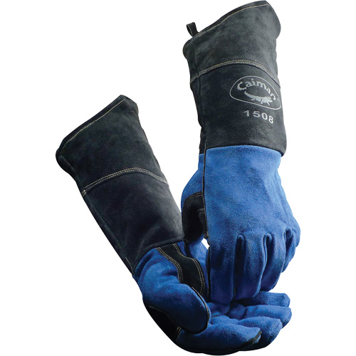 Gants de soudeur Caiman, Cuir de vache refendu, Taille Grand Seagulf Marine Industries Inc.