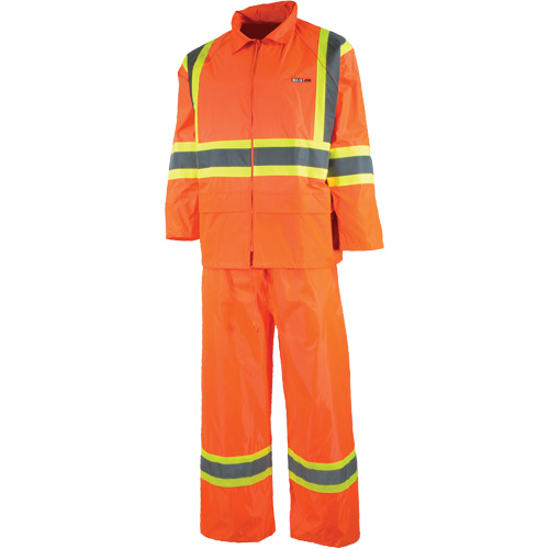 V&ecirc;tement imperm&eacute;able &eacute;tanche, Nylon/PVC, T-petit, Orange haute visibilit&eacute; Seagulf Marine Industries Inc.