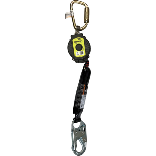 Limiteur de chute personnel TurboLite+ Miller, 6', Sangles, Stationnaire Seagulf Marine Industries Inc.