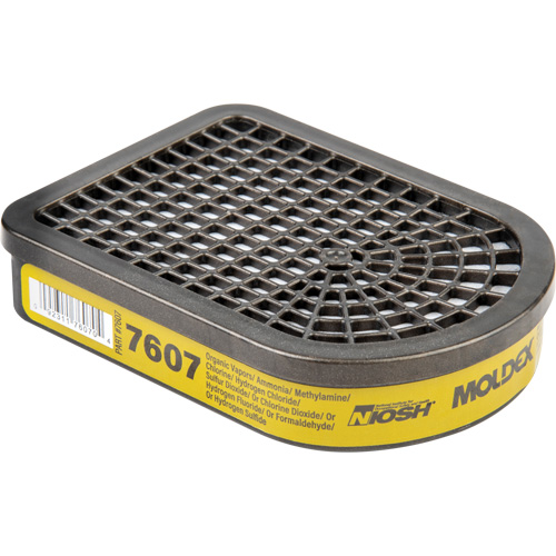 Cartouche pour respirateur semi-rectangulaire, Cartouche gaz/vapeur, Gaz multiples/Vapeurs Seagulf Marine Industries Inc.