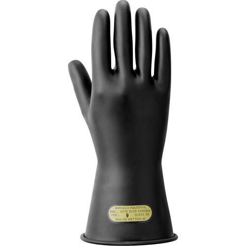 Electrical Insulating Gloves, ASTM Class 00, Size 7, 11" L Seagulf Marine Industries Inc.
