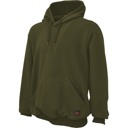 Water Repellent Fleece Pullover Hoodie, Men's, Small, Green Seagulf Marine Industries Inc.
