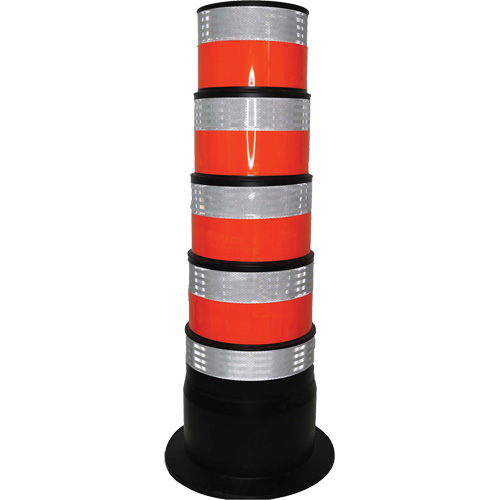 Channelizer, 47.25" High, Orange/White Seagulf Marine Industries Inc.