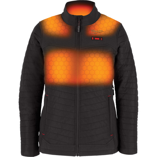 Manteau chauffant M12 Axis avec pile, Femmes, Grand, Noir Seagulf Marine Industries Inc.