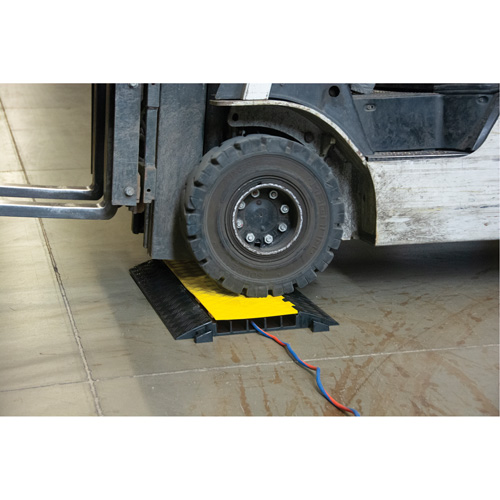 Polyurethane Cable Protector, 5 Channels, 35.43" L x 19.69" W x 2" H Seagulf Marine Industries Inc.