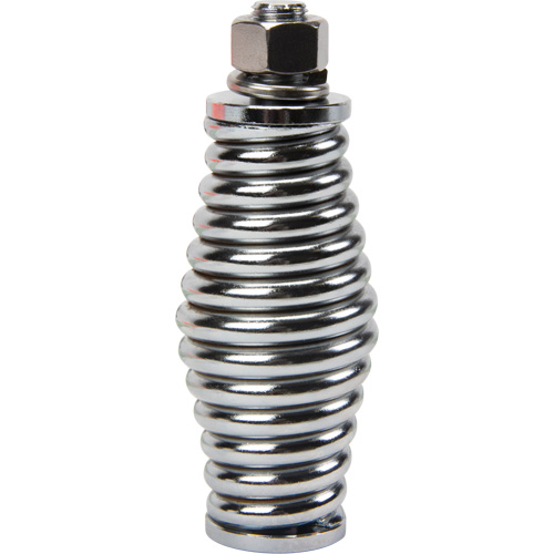 Heavy-Duty Safety Whip, Threaded Mount, 5' High, Orange with Reflective X Seagulf Marine Industries Inc.