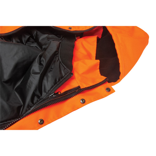 Waterproof 7-in-1 Winter Parka, High Visibility Orange, Medium Seagulf Marine Industries Inc.