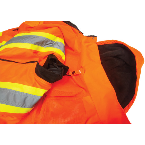 Waterproof 7-in-1 Winter Parka, High Visibility Orange, Medium Seagulf Marine Industries Inc.