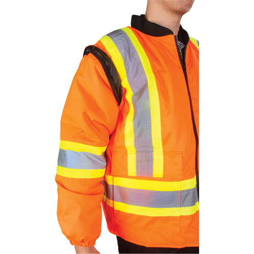 Waterproof 7-in-1 Winter Parka, High Visibility Orange, Medium Seagulf Marine Industries Inc.