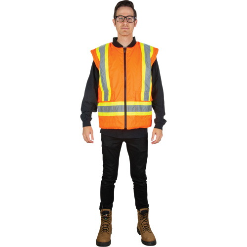 Waterproof 7-in-1 Winter Parka, High Visibility Orange, Medium Seagulf Marine Industries Inc.