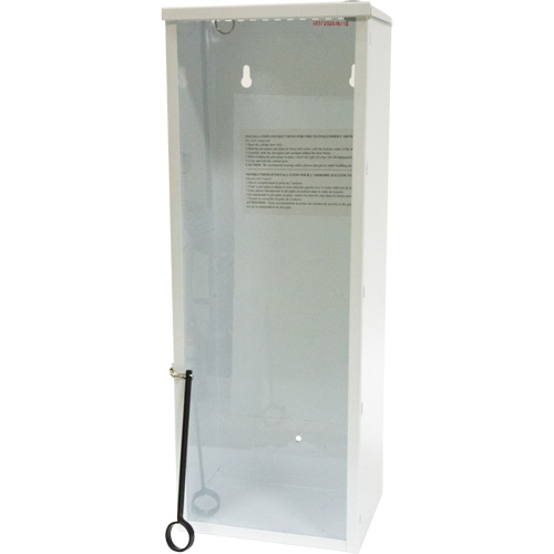 Light-Duty Fire Extinguisher Cabinet, 8" W x 22" H x 6" D Seagulf Marine Industries Inc.