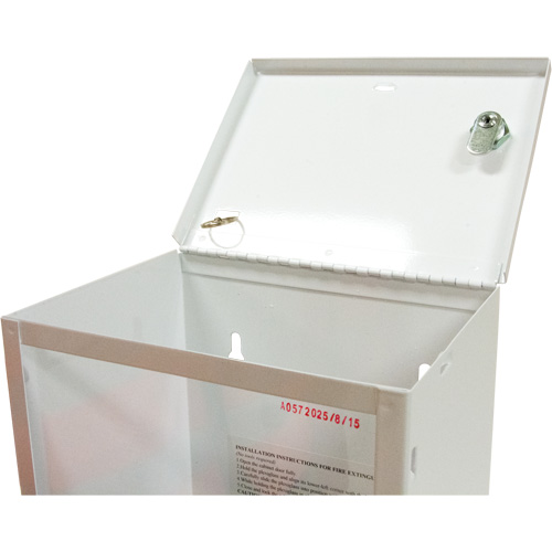 Light-Duty Fire Extinguisher Cabinet, 8" W x 22" H x 6" D Seagulf Marine Industries Inc.