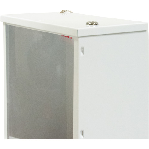 Light-Duty Fire Extinguisher Cabinet, 10" W x 24" H x 6" D Seagulf Marine Industries Inc.