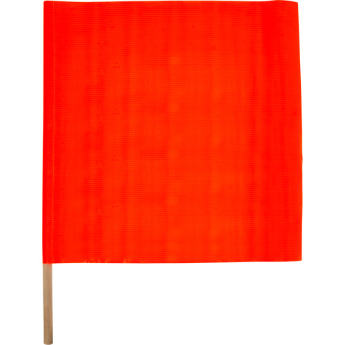 Drapeau de s&eacute;curit&eacute; routi&egrave;re, Mailles, Avec manche Seagulf Marine Industries Inc.