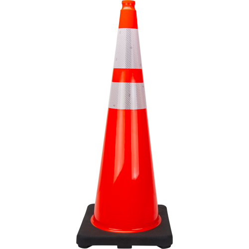 Premium Traffic Cone, 36", Orange, 4" & 6" Reflective Collar(s) Seagulf Marine Industries Inc.