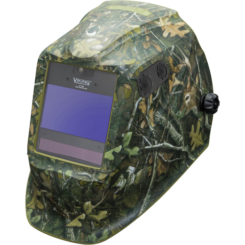 Masque de soudage VIKING 2450 s&eacute;rie ADV White Tail Camo, 3,82" lo x 2,44" la Champ de vision, Teinte 5 - 13 Seagulf Marine Industries Inc.