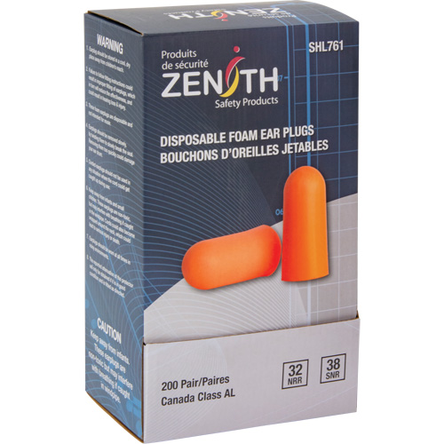 Foam Earplugs, Pair - Polybag Seagulf Marine Industries Inc.