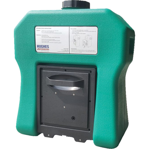 Poste de douche oculaire portable autonome, Aliment&eacute; par gravit&eacute;, Capacit&eacute; 16 gal., Conformit&eacute; ANSI Z358.1 Seagulf Marine Industries Inc.