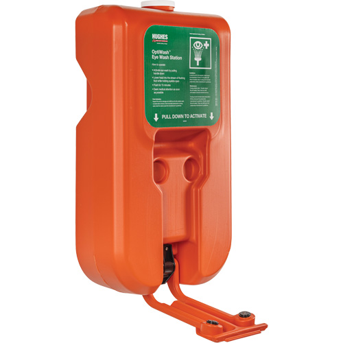 Poste de douche oculaire portable autonome, Aliment&eacute; par gravit&eacute;, Capacit&eacute; 10 gal., Conformit&eacute; ANSI Z358.1 Seagulf Marine Industries Inc.