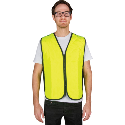 Veste refroidissante &agrave; &eacute;vaporation, Moyen, Jaune lime haute visibilit&eacute; Seagulf Marine Industries Inc.
