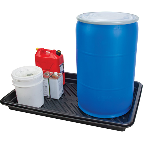 Plateau pour les d&eacute;versements, 30" lo x 48" la x 4,5" h, Cap. de d&eacute;versement 30 gal. US Seagulf Marine Industries Inc.