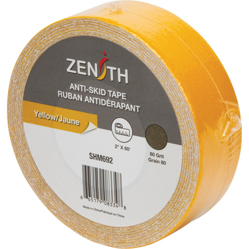 Anti-Skid Tape, 2" x 60', Yellow Seagulf Marine Industries Inc.