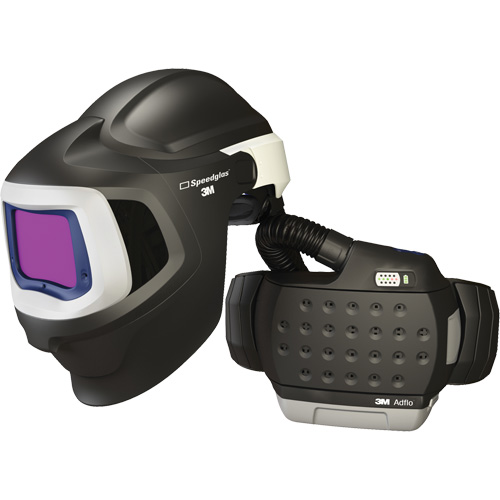 Adflo Powered Air Purifying Respirator HE System with Speedglas 9100 MP Welding Helmet, Welding Helmet, Lithium-Ion Battery Seagulf Marine Industries Inc.