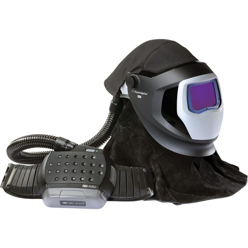 Adflo PAPR System with Versaflo M-Series Helmet & Speedglas Welding Shield Upgrade Kit, Welding Helmet, Lithium-Ion Battery Seagulf Marine Industries Inc.