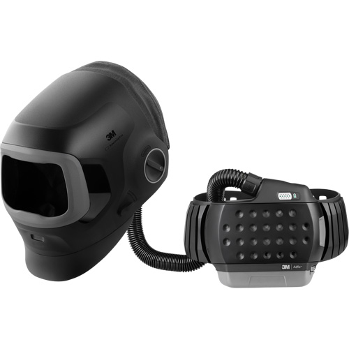 Casque de soudage Speedglas G5-03 Pro-Air avec syst&egrave;me de respirateur d'&eacute;puration d'air propuls&eacute; Adflo — SANS filtre autoassombrissant, Masque de soudage, Pile Lithium-ion Seagulf Marine Industries Inc.