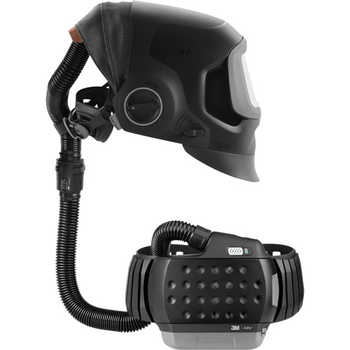 Casque de soudage Speedglas G5-03 Pro-Air avec syst&egrave;me de respirateur d'&eacute;puration d'air propuls&eacute; Adflo — SANS filtre autoassombrissant, Masque de soudage, Pile Lithium-ion Seagulf Marine Industries Inc.