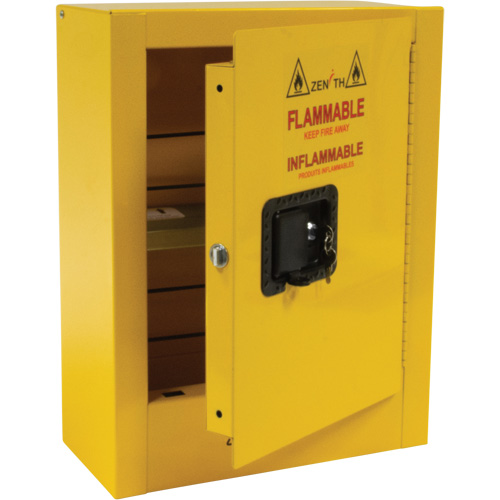 Armoire de s&eacute;curit&eacute; miniature pour produits inflammables, 2 gal., 1 Porte(s), 17" La x 22" h x 8" p Seagulf Marine Industries Inc.