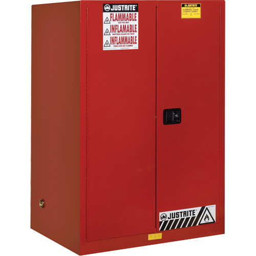Sure-Grip&reg; EX Flammable Cabinet, 90 Gal., 2 Door, 43" W x 65" H x 34" D Seagulf Marine Industries Inc.