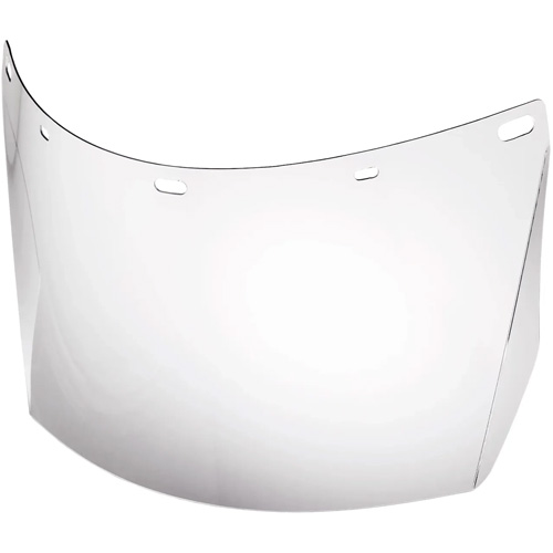 Uncoated Full Face Shield Replacement Lens, Polycarbonate, Clear Tint Seagulf Marine Industries Inc.