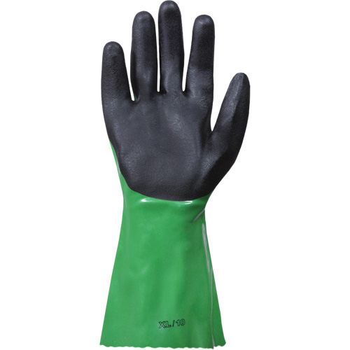 SolvStop Chemical-Resistant Gloves, Size 7, 12" L, PVC Seagulf Marine Industries Inc.