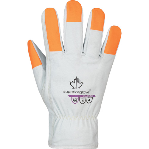 Endura Pro High-Visibility Cut-Resistant Gloves, Size Small, Cowhide Shell, ASTM ANSI Level A6 Seagulf Marine Industries Inc.