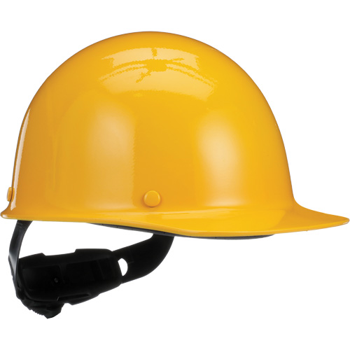 Skullgard&reg; Full Brim Hard Hat, Ratchet Suspension, Yellow Seagulf Marine Industries Inc.