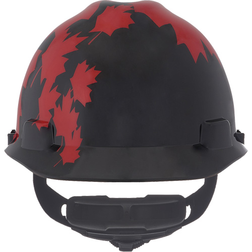Specialty V-Gard&reg; Hard Hat, Ratchet Suspension, Black/Red Seagulf Marine Industries Inc.