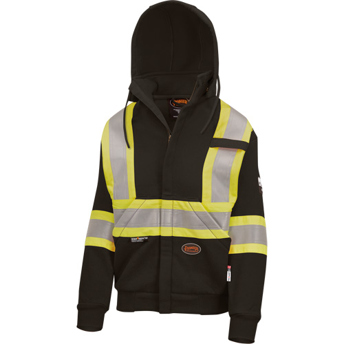 Heavyweight Safety Hoodie, Women's, X-Small, Black Seagulf Marine Industries Inc.