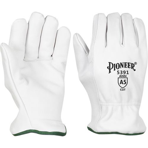 Cut-Resistant Driver's Gloves, Small, Grain Goatskin Palm Seagulf Marine Industries Inc.