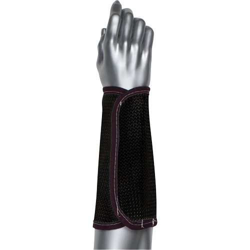 Manchette en maille de canne &agrave; double &eacute;paisseur Kut Gard, Nylon, 9", ASTM ANSI niveau A4, Noir Seagulf Marine Industries Inc.
