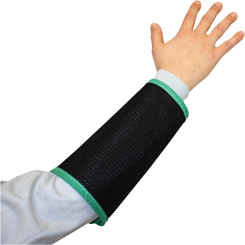 Manchette en maille de canne &agrave; double &eacute;paisseur Kut Gard, Nylon, 9", ASTM ANSI niveau A4, Noir Seagulf Marine Industries Inc.