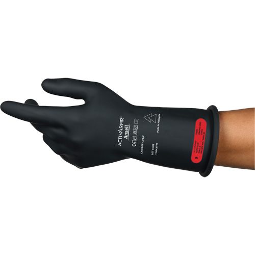 ActivArmr&reg; RIG R011BUL Ultra-Lightweight Electrical Insulated Gloves, ASTM Class 0, Size 9, 11" L Seagulf Marine Industries Inc.