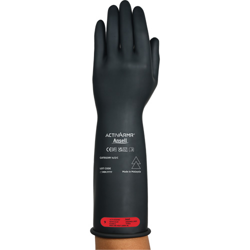 ActivArmr&reg; RIG R014BUL Ultra-Lightweight Electrical Insulated Gloves, ASTM Class 0, Size 7, 14" L Seagulf Marine Industries Inc.