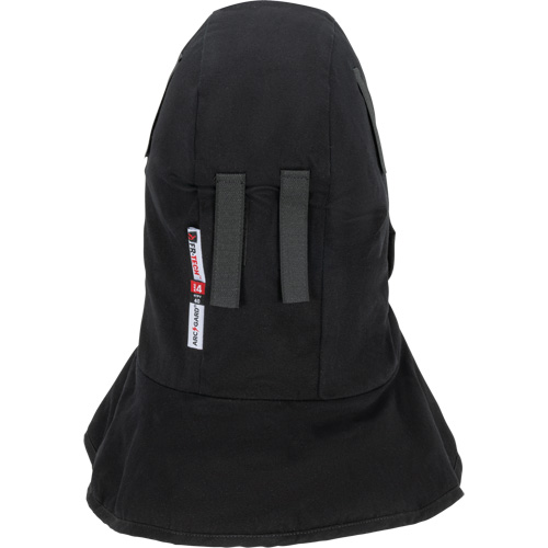 Doublure matelass&eacute;e ignifug&eacute;e Pioneer 765A pour casque de s&eacute;curit&eacute; avec un long cou et embout buccal amovible, Noir/Gris, Coton/FR-Tech/Modacrylique/Nylon Seagulf Marine Industries Inc.